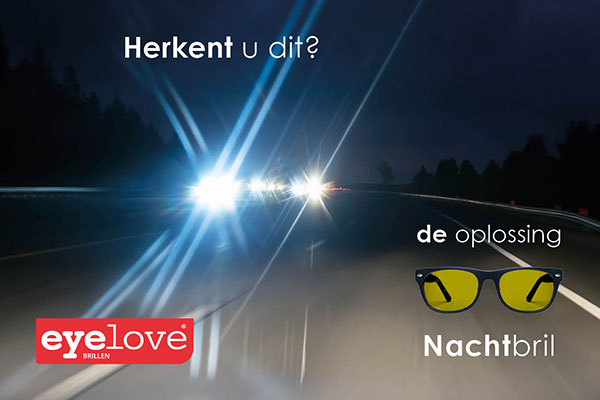 Opnieuw schieten Matig plafond Nachtbril op sterkte – Eyelove Brillen